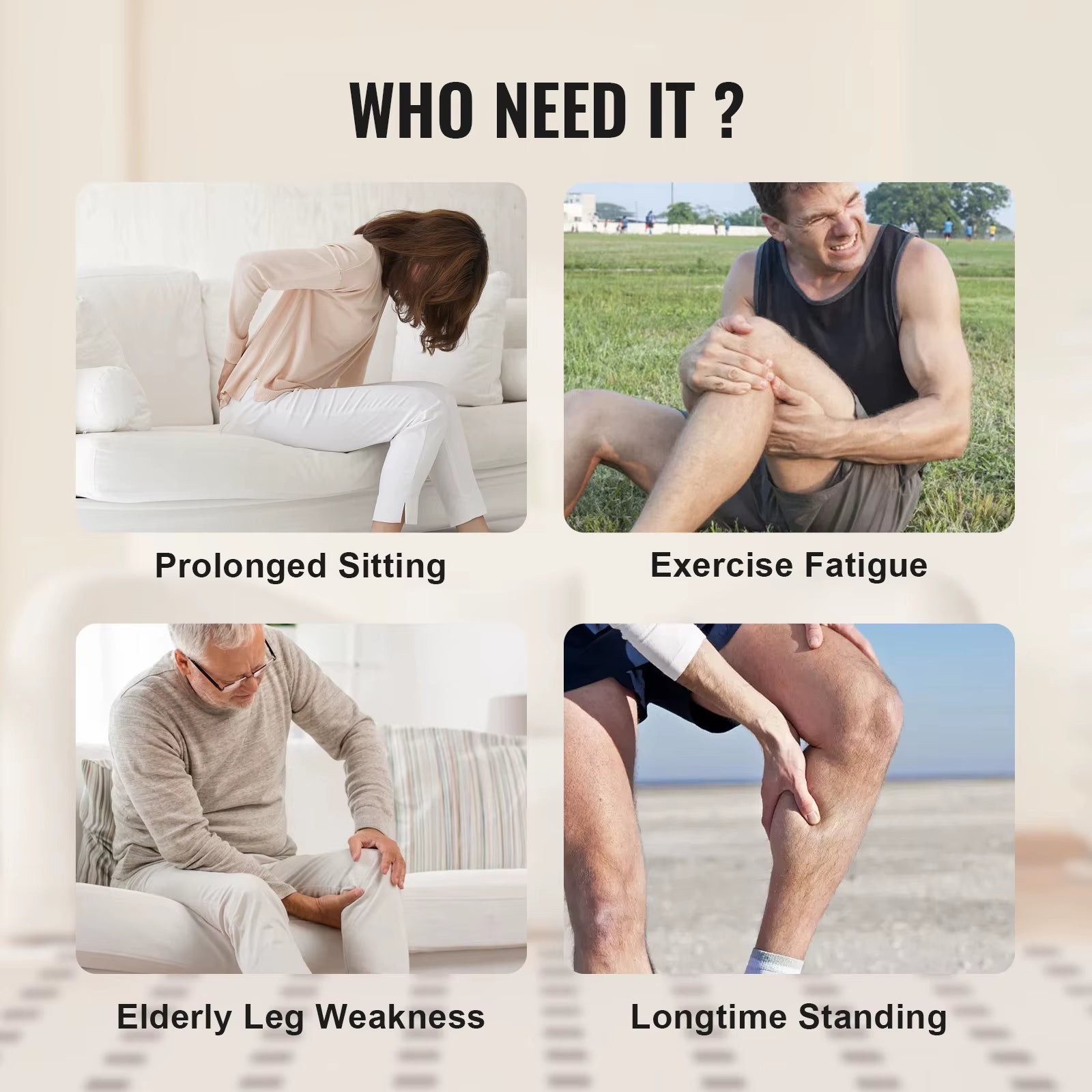 Revitalize Your Legs with Succebuy Full Leg Massager - Air Compression Boots for Ultimate Circulation and Swelling Relief