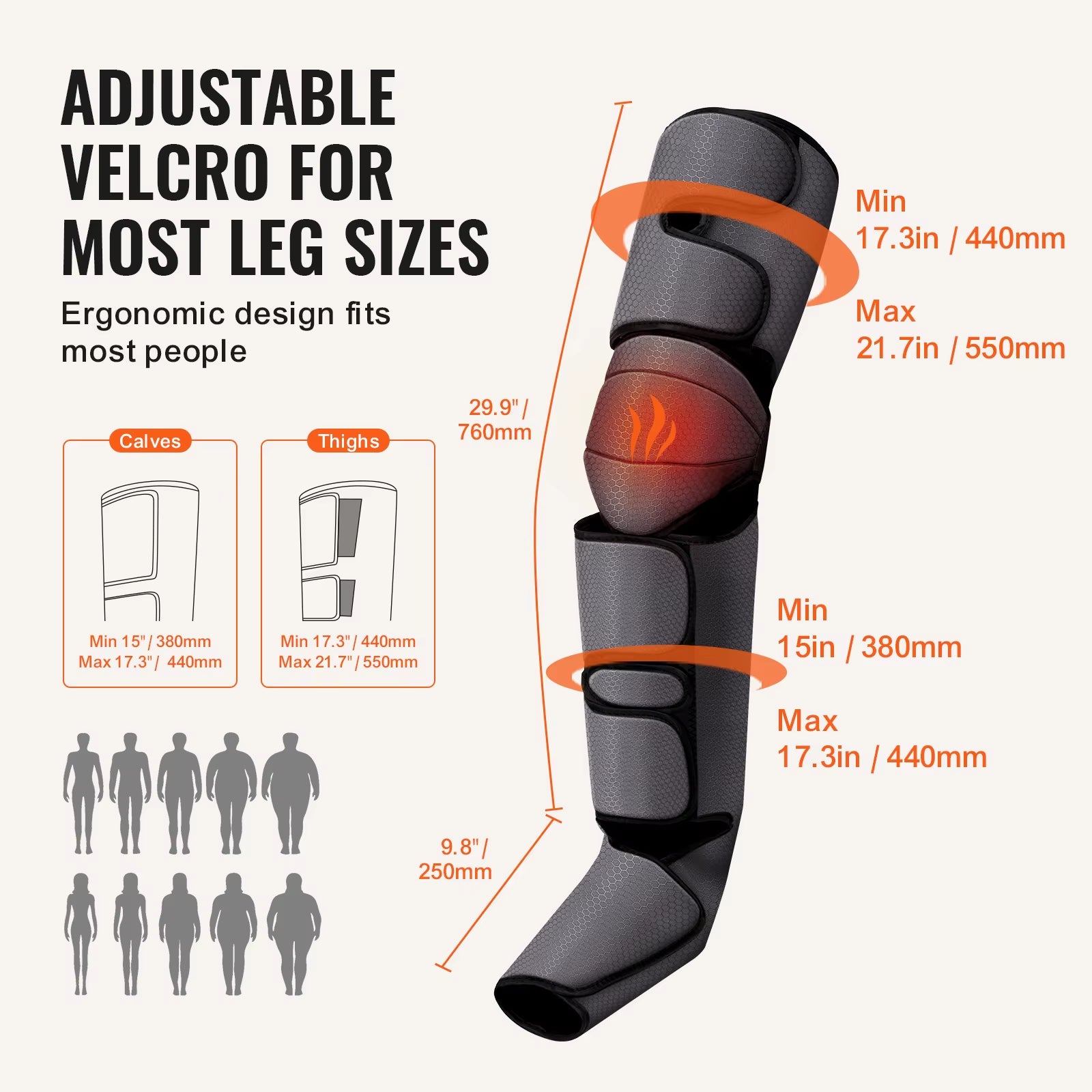 Revitalize Your Legs with Succebuy Full Leg Massager - Air Compression Boots for Ultimate Circulation and Swelling Relief