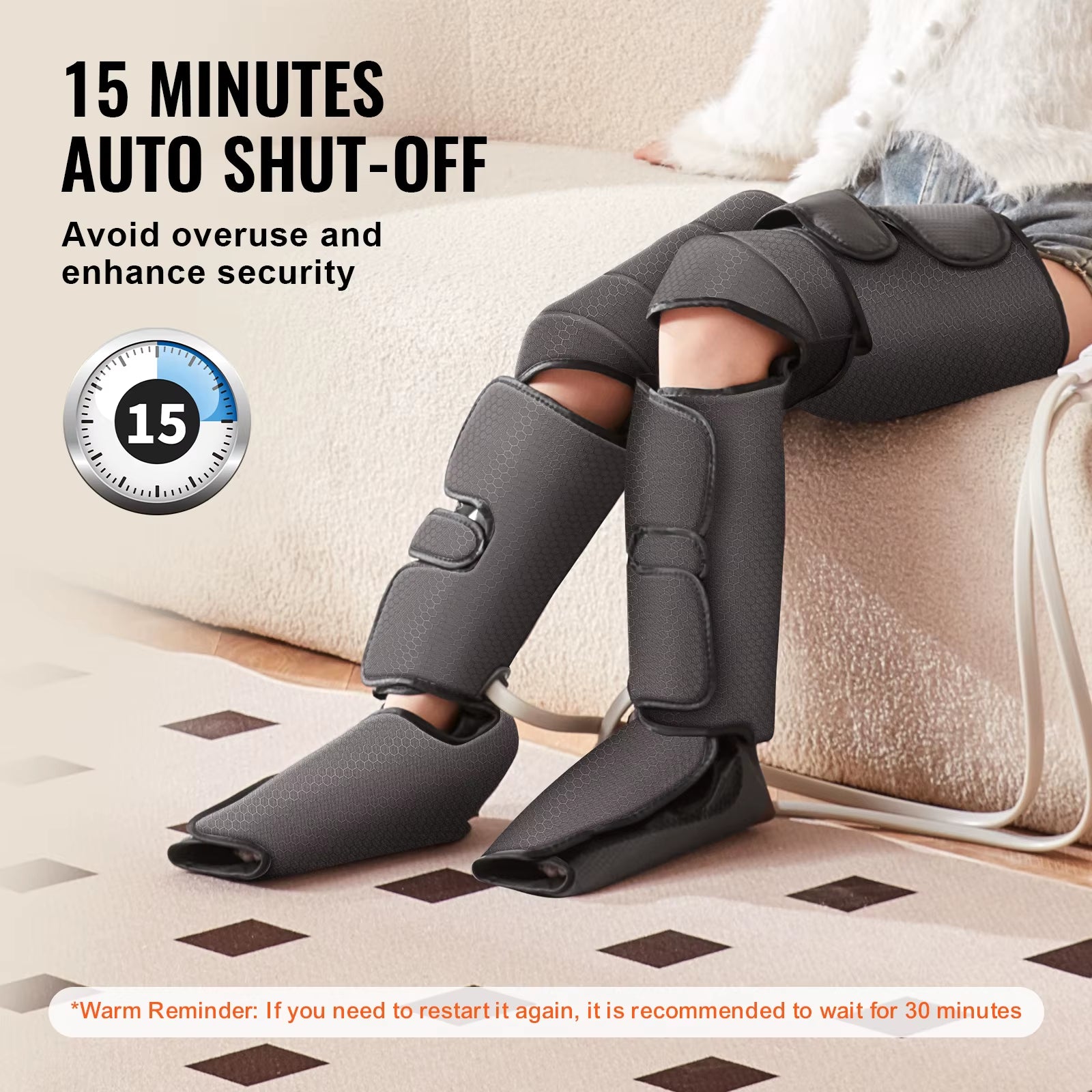 Revitalize Your Legs with Succebuy Full Leg Massager - Air Compression Boots for Ultimate Circulation and Swelling Relief